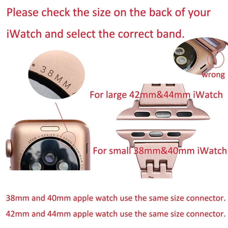 컬러풀 다이아몬드 스테인리스 스틸 시계줄, 애플 워치 시리즈 10 42mm / 9&8&7 41mm / SE 3&SE 2&6&SE&5&4 40mm / 3&2&1 38mm용