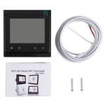 BHT-002GBLW 16A 부하 전자식 난방 타입 LCD 디지털 난방 실내 온도조절기 센서 및 시간 표시, WiFi 제어, BHT-002GBLW 16A (블랙) 전자식 난방 타입, BHT-002GBLW 16A (화이트) 전자식 난방 타입