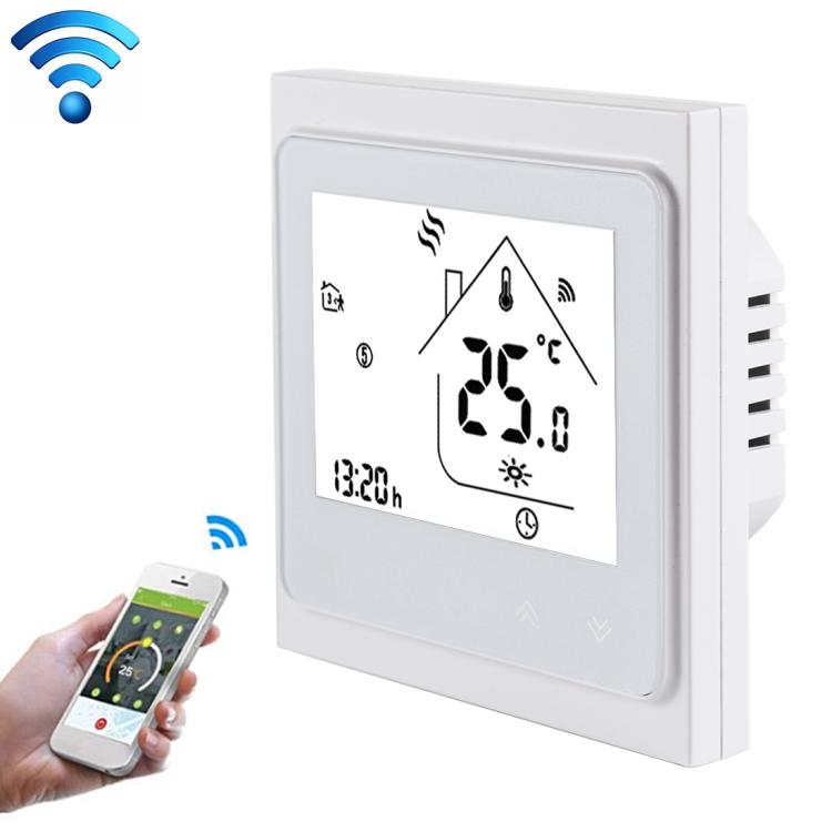 BHT-002GALW 3A 부하 수난방 타입 LCD 디지털 난방 실내 온도조절기 시간 표시, WiFi 제어, BHT-002GBLW 3A (블랙) 수난방 타입, BHT-002GBLW 3A (화이트) 수난방 타입