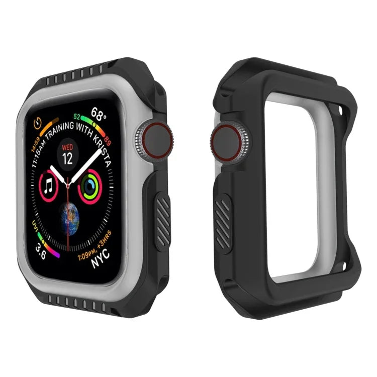 Apple Watch 시리즈 3 / 2 / 1 42mm용 스마트워치 충격 방지 이중 색상 보호 케이스, Apple Watch 시리즈 3 / 2 / 1 42mm용 (블랙 레드), Apple Watch 시리즈 3 / 2 / 1 42mm용 (블랙 옐로우), Apple Watch 시리즈 3 / 2 / 1 42mm용 (핑크 블루)