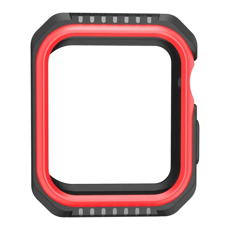 Apple Watch 시리즈 3 / 2 / 1 42mm용 스마트워치 충격 방지 이중 색상 보호 케이스, Apple Watch 시리즈 3 / 2 / 1 42mm용 (블랙 레드), Apple Watch 시리즈 3 / 2 / 1 42mm용 (블랙 옐로우), Apple Watch 시리즈 3 / 2 / 1 42mm용 (핑크 블루)