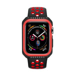 Apple Watch 시리즈 3 / 2 / 1 42mm용 스마트워치 충격 방지 이중 색상 보호 케이스, Apple Watch 시리즈 3 / 2 / 1 42mm용 (블랙 레드), Apple Watch 시리즈 3 / 2 / 1 42mm용 (블랙 옐로우), Apple Watch 시리즈 3 / 2 / 1 42mm용 (핑크 블루)