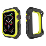 Apple Watch 시리즈 3 / 2 / 1 42mm용 스마트워치 충격 방지 이중 색상 보호 케이스, Apple Watch 시리즈 3 / 2 / 1 42mm용 (블랙 레드), Apple Watch 시리즈 3 / 2 / 1 42mm용 (블랙 옐로우), Apple Watch 시리즈 3 / 2 / 1 42mm용 (핑크 블루)