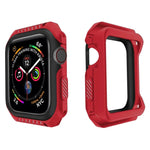 Apple Watch 시리즈 3 / 2 / 1 42mm용 스마트워치 충격 방지 이중 색상 보호 케이스, Apple Watch 시리즈 3 / 2 / 1 42mm용 (블랙 레드), Apple Watch 시리즈 3 / 2 / 1 42mm용 (블랙 옐로우), Apple Watch 시리즈 3 / 2 / 1 42mm용 (핑크 블루)