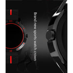 N6 스마트 워치 1.3인치 TFT 스크린 MTK2502C 블루투스4.0, 실리콘 시계 밴드, 심박수 모니터 & 만보계 & 수면 모니터 & 장시간 앉아있음 알림 지원, 실리콘 시계 스트랩/레드, 실리콘 시계 스트랩/옐로우
