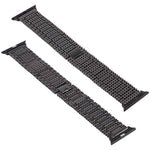 애플 워치 시리즈 7 41mm / 6 & SE & 5 & 4 40mm / 3 & 2 & 1 38mm용 아홉 알 스테인리스 손목 시계줄