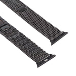 애플 워치 시리즈 7 41mm / 6 & SE & 5 & 4 40mm / 3 & 2 & 1 38mm용 아홉 알 스테인리스 손목 시계줄