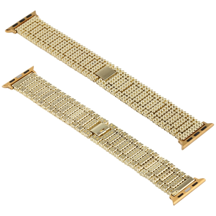 애플 워치 시리즈 7 41mm / 6 & SE & 5 & 4 40mm / 3 & 2 & 1 38mm용 아홉 알 스테인리스 손목 시계줄