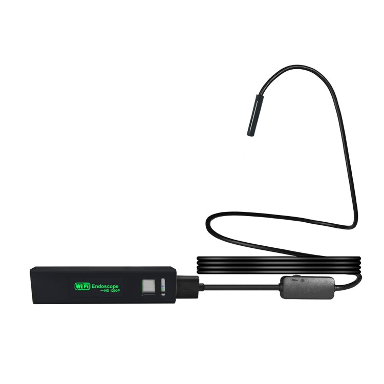 YPC110 8mm 2.0MP HD 카메라 WiFi 내시경 스네이크 튜브 검사 카메라 8 LED 포함, 방수 IP68, 렌즈 직경: 8mm, 길이: 2m, 하드 라인, 2m 하드 라인