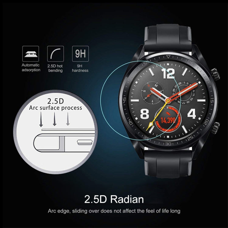 42mm Diametral Universal Tempered Glass Film for Galaxy, LG, Sony, Huawei, Garmin, 42mm