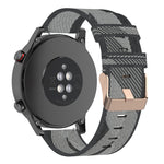 22mm 스트라이프 나일론 손목 스트랩 시계 밴드 Huawei GT / GT2 46mm, Honor Magic Watch 2 46mm / Magic