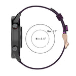 22mm 스트라이프 나일론 손목 스트랩 시계 밴드 Huawei GT / GT2 46mm, Honor Magic Watch 2 46mm / Magic