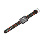 Apple Watch Series 3 & 2 & 1 38mm용 패션 카모플라주 패턴 실리콘 시계줄, 38mm