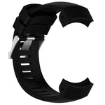 Silicone  Watch Band for SUUNTO Core ALU Black