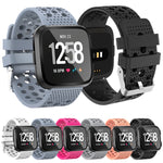 Smart Watch Venting Circle Hole Watch Band for Fitbit Versa