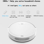 BOWAI OB8S 가정용 지능형 경로 충전 스위핑 로봇, OB8S (화이트), OB8S (블랙)