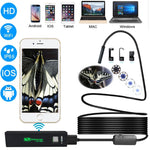 YPC110 8mm 2.0MP HD 카메라 WiFi 내시경 스네이크 튜브 검사 카메라 8 LED 포함, 방수 IP68, 렌즈 직경: 8mm, 길이: 3.5m, 소프트 라인, 3.5m 소프트 라인
