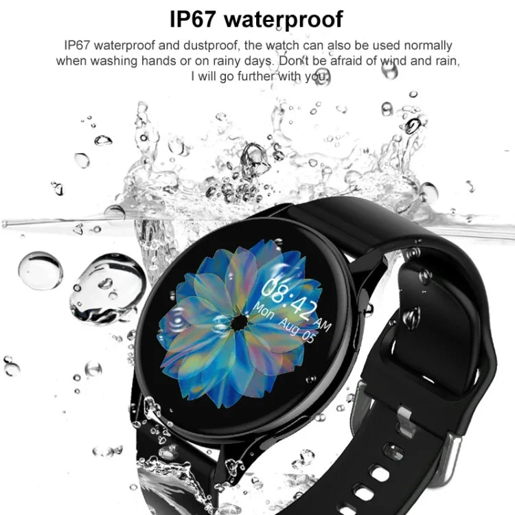 Lokmat T2 Pro 1.28인치 IPS 터치 스크린 방수 스마트워치, 심박수 / 혈압 모니터 지원