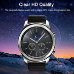 Samsung Gear S3 스마트워치용 ENKAY Hat-Prince 2개입 0.2mm 9H 표면 경도 2.15D 방폭 강화유리 스크린 필름