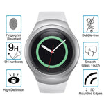 Samsung Gear S2 스마트워치용 ENKAY Hat-Prince 2개입 0.2mm 9H 표면 경도 2.15D 방폭 강화유리 스크린 필름