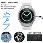 Samsung Gear S2 스마트워치용 ENKAY Hat-Prince 2개입 0.2mm 9H 표면 경도 2.15D 방폭 강화유리 스크린 필름