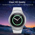 Samsung Gear S2 스마트워치용 ENKAY Hat-Prince 2개입 0.2mm 9H 표면 경도 2.15D 방폭 강화유리 스크린 필름