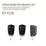 For Cadillac / CT5 / CT6 / XT6 5-button C087 Car Key Leather Protective Case, C087