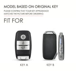 For Kia Sportage R / K5 / K4 / K2 / KX3 Hallmo A Style Car Cowhide Leather Key Protective Cover Key Case, C132