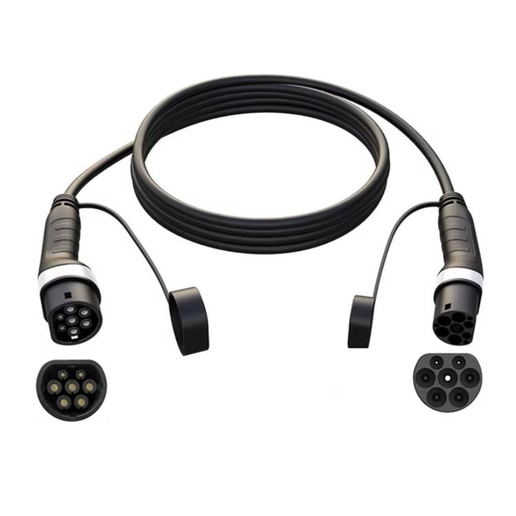 Feyree European Standard New Energy Electric Vehicle Charging Pile Double-ended Extension Cable, 480V 32A