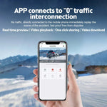 차량 1080P HD WiFi 운전 기록기, 모바일 앱 연동 및 자동 루프 녹화 지원, 차량 WiFi 운전 기록기