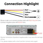 JSD-520 Car Stereo Radio MP3 Audio Player Support Bluetooth Hand-free Calling / FM / USB / SD, EU Plug Version, JSD-520, EU Plug Version
