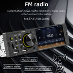4인치 800x480P 자동차 라디오 수신기 MP5 플레이어, FM & 블루투스 & SD 카드 지원, 리모컨 포함, F7805C