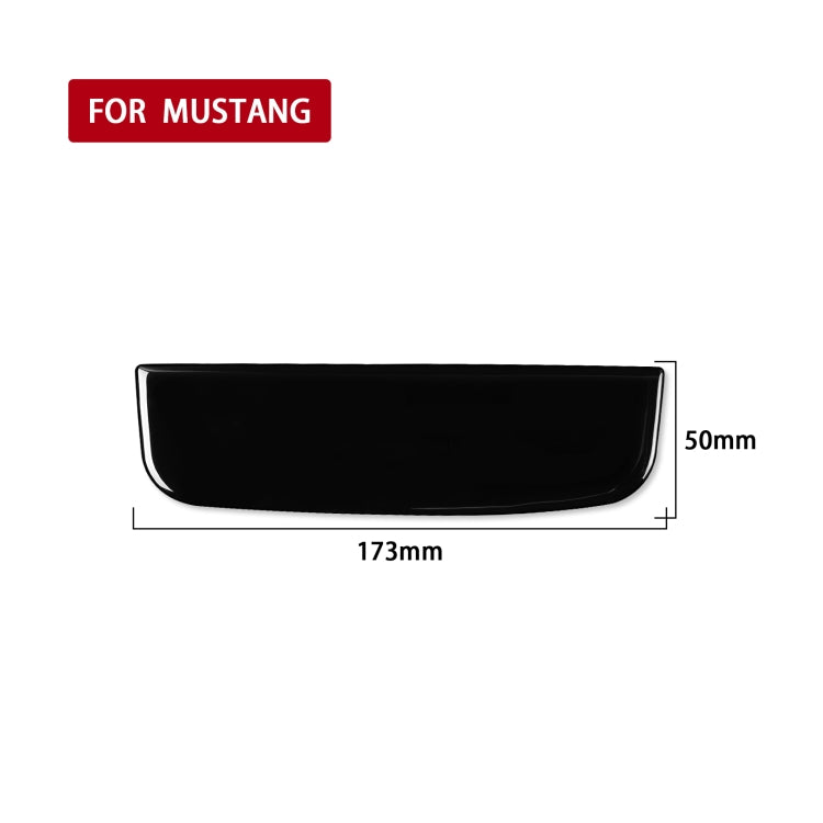 For Ford Mustang 2015-2020 Car Water Cup Holder Upper Decorative Sticker, Left and Right Drive Universal, Water Cup Holder Upper