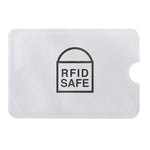 100pcs Aluminum Foil Anti Theft RFID Blocking Sleeve Card Protector, Size: 9.1*6.3cm, RFID SAFE 100pcs