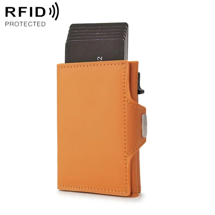 CH0727-1 RFID 탄소 섬유 지퍼 다기능 카드 패키지