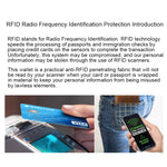 정품 소가죽 단색 지퍼 가로형 카드 지갑 RFID 차단 카드 가방 보호 케이스 12 카드 슬롯, 사이즈: 11.5*7.5cm