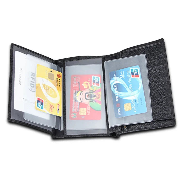 8219 방자성 RFID 남성 다기능 지갑 카드 가방 여권 패키지, 8219