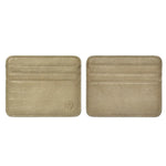 XIAO YUAN XIANG 소가죽 포켓 6카드 슬리브 지갑 동전 지갑 카드 홀더, 크기: 10.7cm x 8.7cm, 무작위 색상 배송, 6카드 슬리브