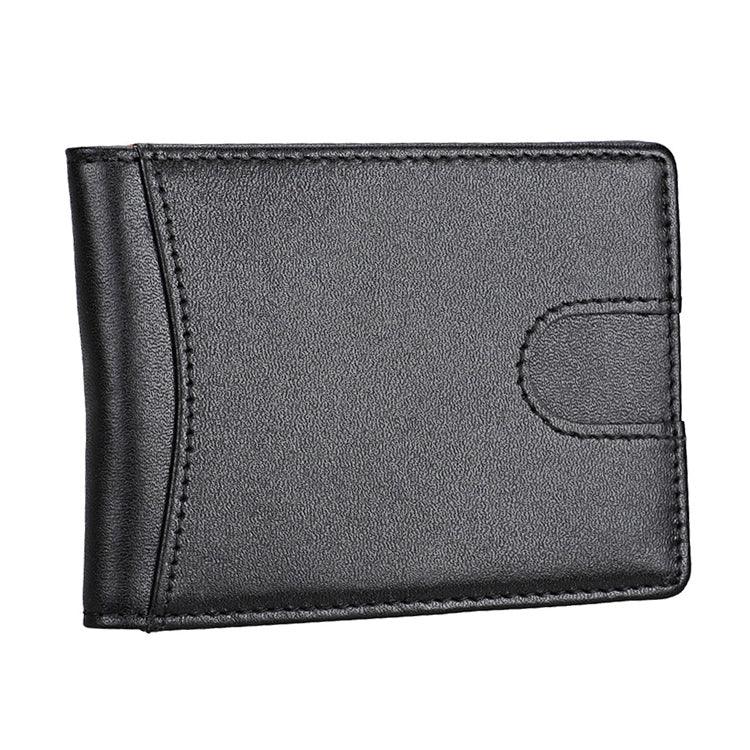 9602 안티마그네틱 RFID 미니 크레이지 호스 텍스처 가죽 지갑 빌폴드, 9602