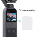 6개 세트 HD 렌즈 보호기 + 화면 필름 DJI OSMO 포켓 짐벌용, HD 렌즈 보호기