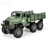 JJR/C 1:18 2.4GHz 4채널 원격 조종 동펑 7 6륜 장갑 트럭 차량 장난감, 동펑 7 (녹색), 동펑 7 (노랑)