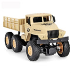 JJR/C 1:18 2.4GHz 4채널 원격 조종 동펑 7 6륜 장갑 트럭 차량 장난감, 동펑 7 (녹색), 동펑 7 (노랑)