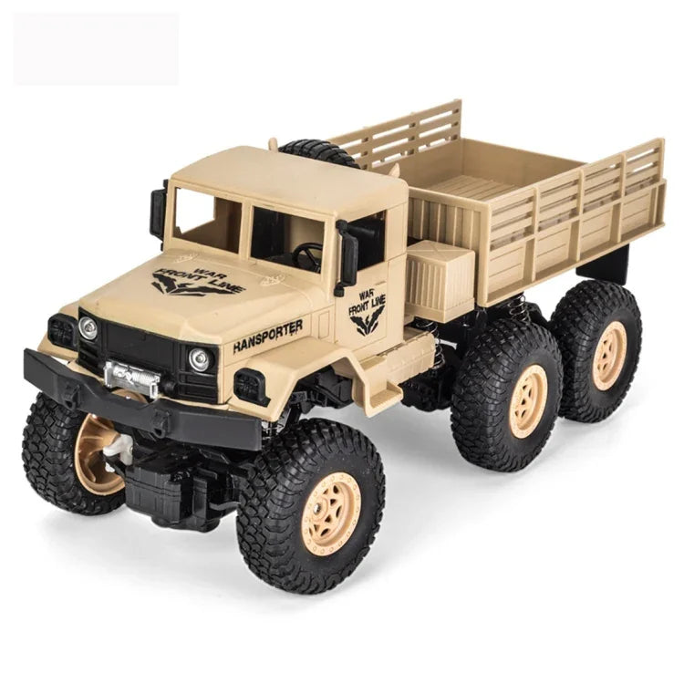 JJR/C 1:18 2.4GHz 4채널 리모컨 동풍 8륜 장갑 트럭 차량 장난감, 동풍 8 (그린), 동풍 8 (옐로우)