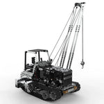 MoFun SW(RC)-010 2.4G 무선 원격 제어 10채널 사이드 크레인 어린이 DIY 스테인리스 조립 장난감, SW(RC)-010