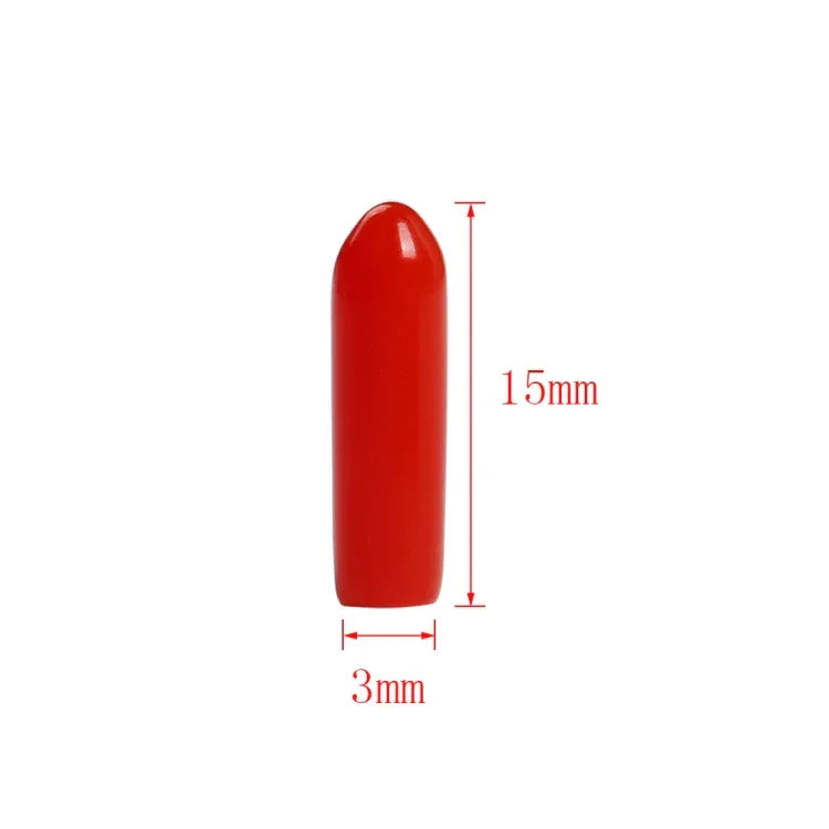 100개 iFlight M3x15mm 송신기 안테나 보호 캡 PVC 고무 덮개 FPV RC 모델 멀티콥터 예비 부품 액세서리