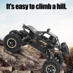 2.4GHz 4WD 더블 모터 오프로드 클라이밍 카 원격 제어 차량, 모델:6026, 6026 (블랙), 6026 (골드), 6026 (실버)