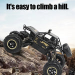 2.4GHz 4WD 더블 모터 오프로드 클라이밍 카 원격 제어 차량, 모델:9268, 9268 (블랙), 9268 (실버)