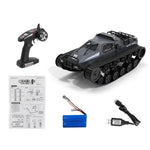SG-1203 1:12 2.4G 시뮬레이션 원격 제어 EV 궤도 차량 탱크 오프로드 차량 모형 장난감