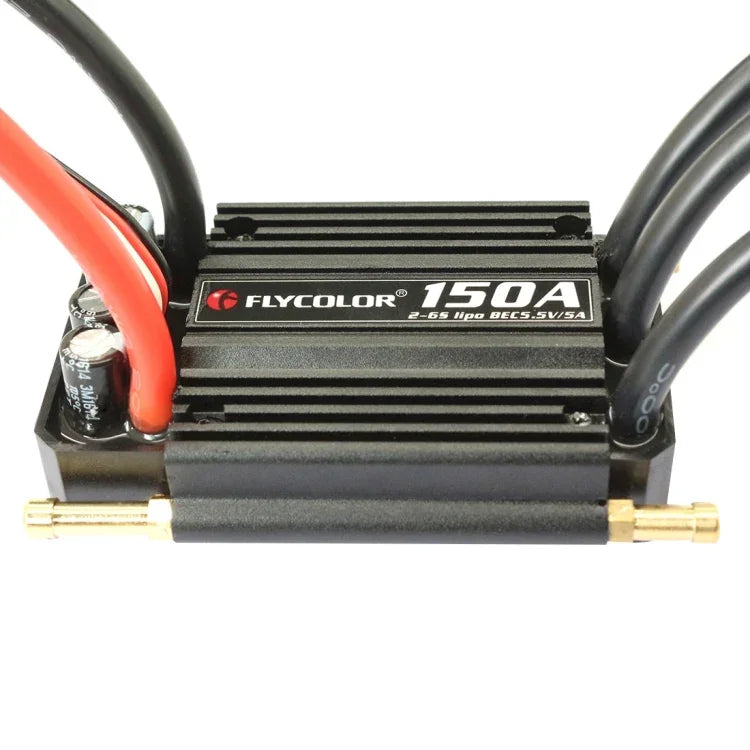 Flycolor Flymoster 시리즈 150A 2-6S 방수 전자 속도 조절기 RC 보트용, 150A 2-6S