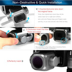 Sunnylife M2P-FI538 ND8-PL + ND16-PL + ND32-PL + ND64-PL ND-PL 렌즈 필터 DJI 매빅 2 프로용